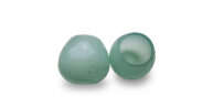 ronde groen blauwe glazen waxinelicht houders Label25