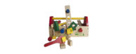 houten gereedschapskist voor kinderen Label25
