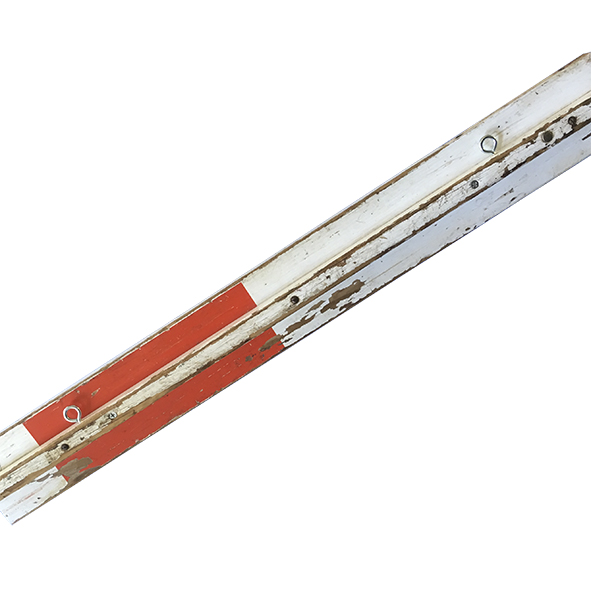 kapstok landmeter met 6 haken Label25